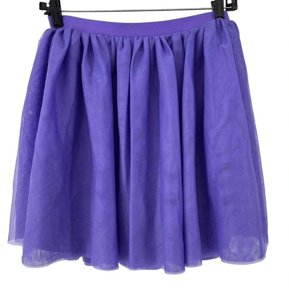 Cat & Jack Girls Purple Mesh Tutu Skirt Costume Fairycore Halloween Girly